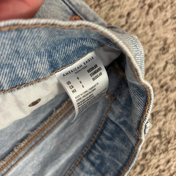 American Eagle Stovepipe Jeans Size 6 - Picture 3 of 8